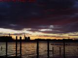 Sunset-Tinged Cloud Ceiling, from East Boston, Mass.