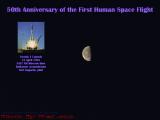 Moon Over Medford, Honoring Vostok 1's 50th Anniversary