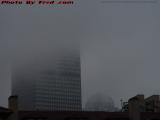 Low Clouds Over Terra Cotta Roofs, Back Bay, Boston