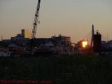 Windows of Fire # 57, Viewed Across East Boston Tug Yard