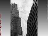 Architectural Lines in Gray, Congress Street, Boston