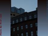 Sears Crescent Dusk Skyline Perspective, Boston, Mass.
