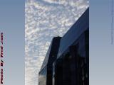 Blue Glass and Clouds at Day's End, Boylston Street