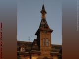 Saugus Town Hall in the Day's Last Light, Massachusetts