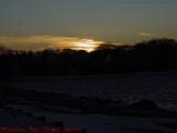Wintery Salem Sunset, Collins Cove, Salem, Massachusetts