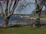 Salem Willows Wharf Perspective at Low Tide