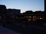 Boylston and Fairfield Retail in Dusk Light, Boston