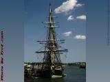 Friendship at Dock and Flying Gull, Salem, Massachusetts
