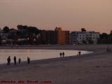 Revere Beach in Autumn Sunset Light, Revere, Massachusetts