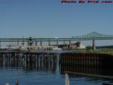 Tobin Bridge and Waterfront, Liberty Plaza, East Boston