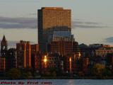Windows of Fire # 71, Back Bay From Memorial Drive