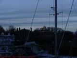 Customs House Presiding Over Harbor Sunset, Salem, Mass.