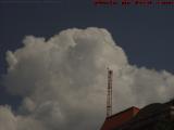 Crane Rising as From Rooftops to Clouds, from Newbury St.