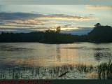 Sunset Over Devil's Dishfull Pond, Peabody, Massachusetts