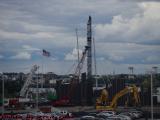 Construction Machinery Under Unsettled Skies, S. Boston