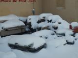Stock in Snow, Lowell Street, Peabody, Massachusetts