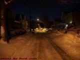 Blizzard of 2015, The Night After, Brookings St., Medford