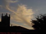 Cloud Trumpets Over South End Skyline, Boston, Mass.