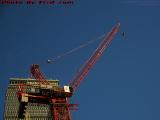 Crane Before The Prudential, Boylston Street, Boston