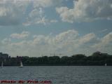 Work and Play Under Partly Sunny Sky, Perspective Over MIT