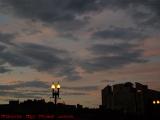 Sunset Pastels and Streetlights, Northeast View, Boston