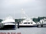 Sport Fishers Harbored Under Cloudy Skies, Osterville