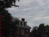 Heavy Clouds Over Bay State Road Architecture, Boston