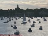 Coming To Port In Marblehead Harbor Under Heavy Skies