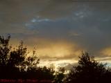 Setting Sunlight Through a Window in the Clouds, Peabody
