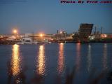 Lighting Flares on the Lower Saugus River, Saugus, Mass.