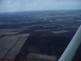 Dusk Heavy Weather Perspective Under the Right Wing