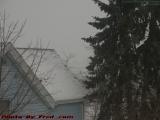 More Snow in the Air, Dell Court Perspective, Lynn, Mass.