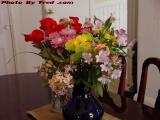 Flower Arrangement, Dell Court, Lynn, Massachusetts
