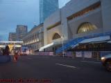 Boston Marathon Bleachers Slumbering 