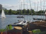 Community Boating Perspective With Log Work, Esplanade