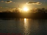 Sunset Light on the Charles at Cambridgeport
