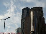 Sky Perspective Near South Station, Boston, Massachusetts