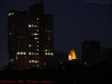 Marsh Chapel Viewed in Deep Dusk Light, Boston University