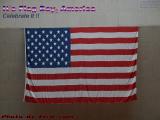 American Flag, Johnson Building, Boston Public Library