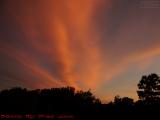 Sunset Brush Strokes in Spectacular Colors, Medford, Mass.