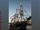 Friend Ship of Salem in Summer Sunset Light, Salem Harbor