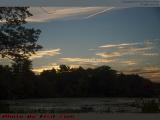 Sunset Sky Over Elginwood Pond, Peabody, Massachusetts