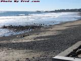 Wind Swept Cold Surf, Preston Beach, Swampscott, Mass.