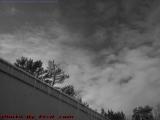 Winter Sky and Icicles in Gray, Peabody, Massachusetts