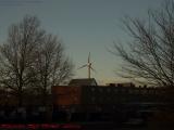 Wind Turbine Over Andrews Middle School, Medford