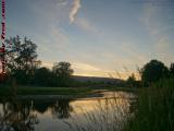 Sunset Over the Genesee, Below Wellsville Country Club