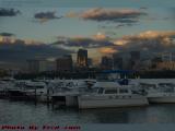 Windows of Fire # 83, Boston Beyond Cambridge Yacht Club