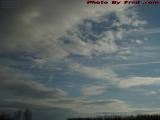 Partly Sunny Clouds Pierced By Jet Streaks, Groveland, NY