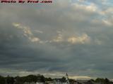 Cloud Details Over Lower Swampscott In Day's Last Light