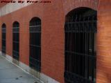 Grated Street Level Wall, Fairfield Street, Boston